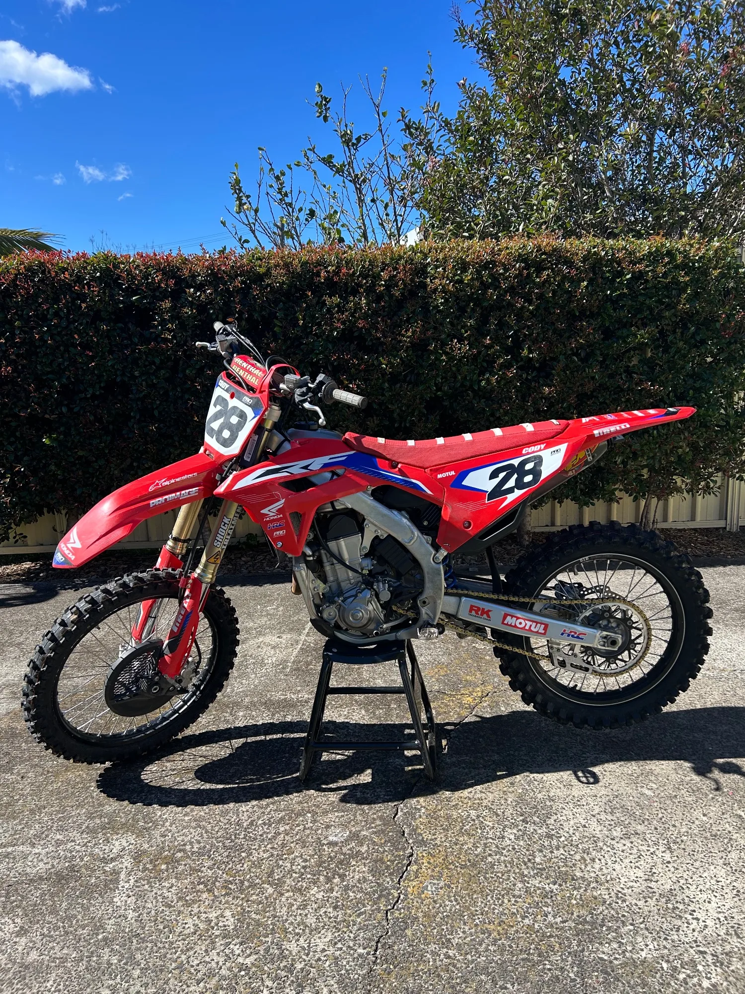 2021 Honda CRF450R — photo 1 of 4