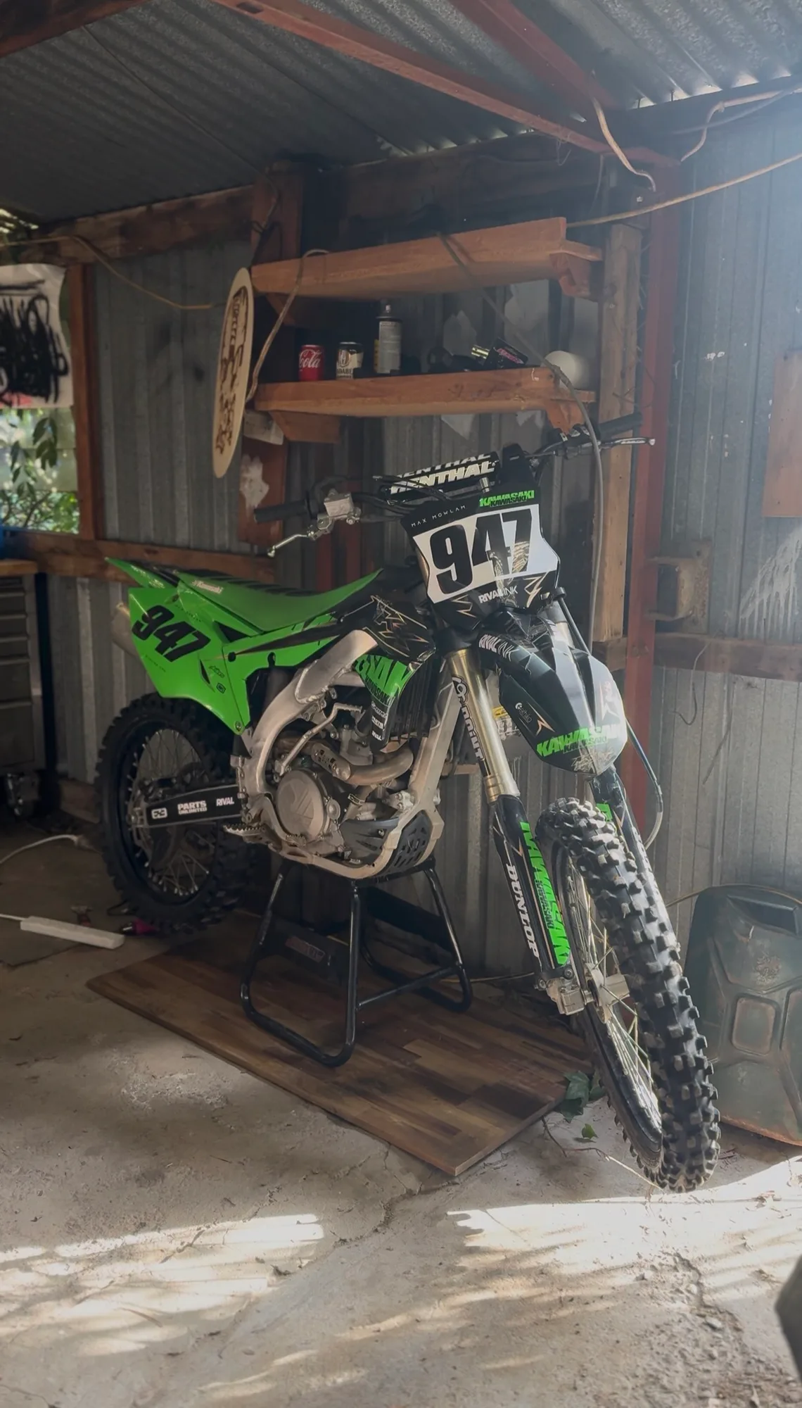 2018 Kawasaki KX450F — photo 1 of 3