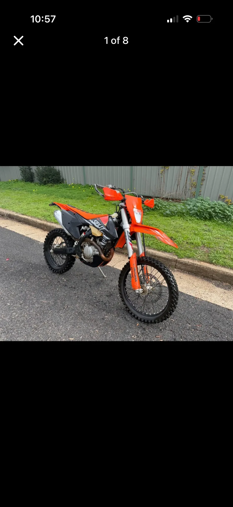 2018 KTM 450 EXC-F — photo 1 of 1