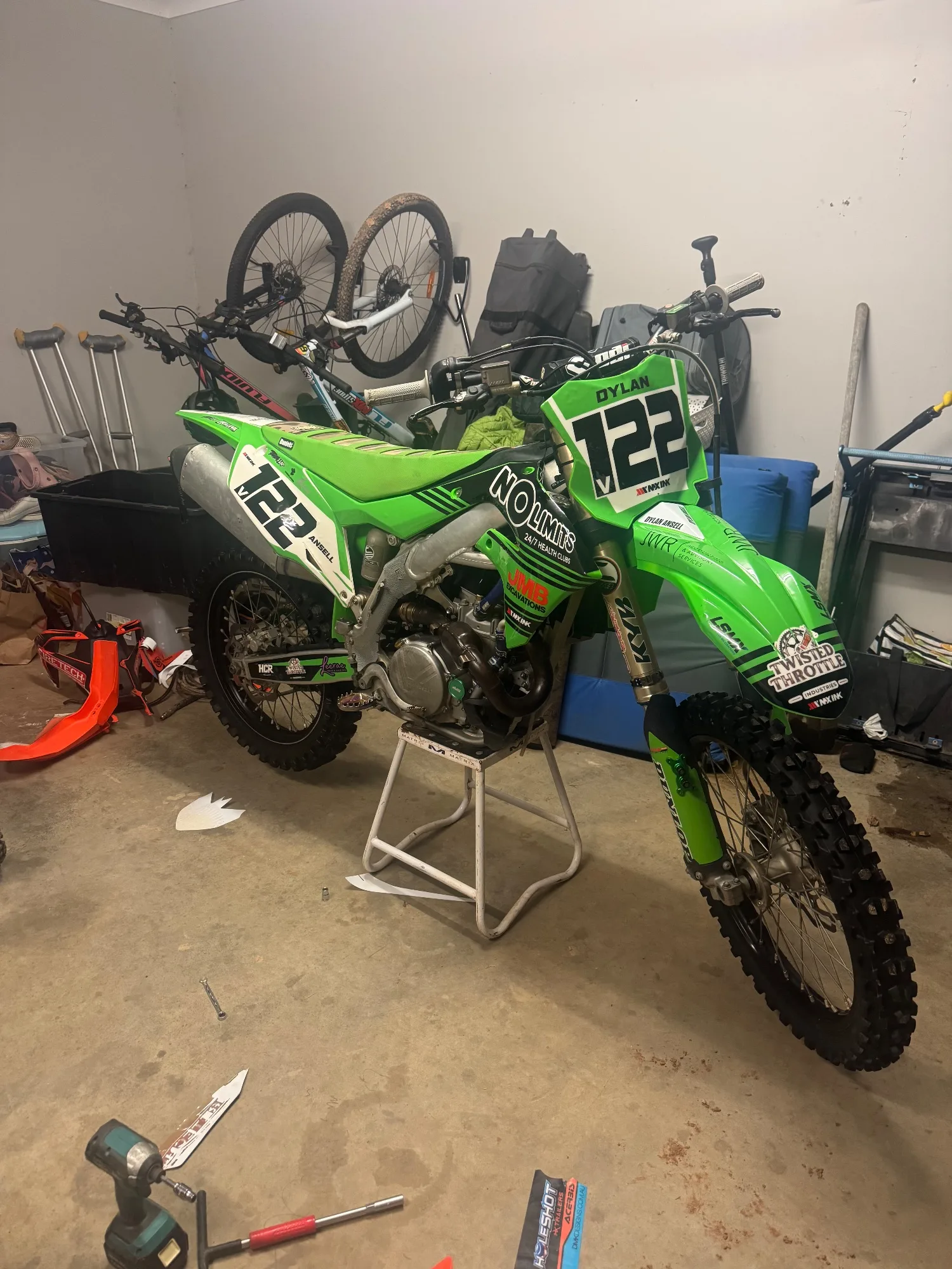 2023 Kawasaki KX450 — photo 1 of 10