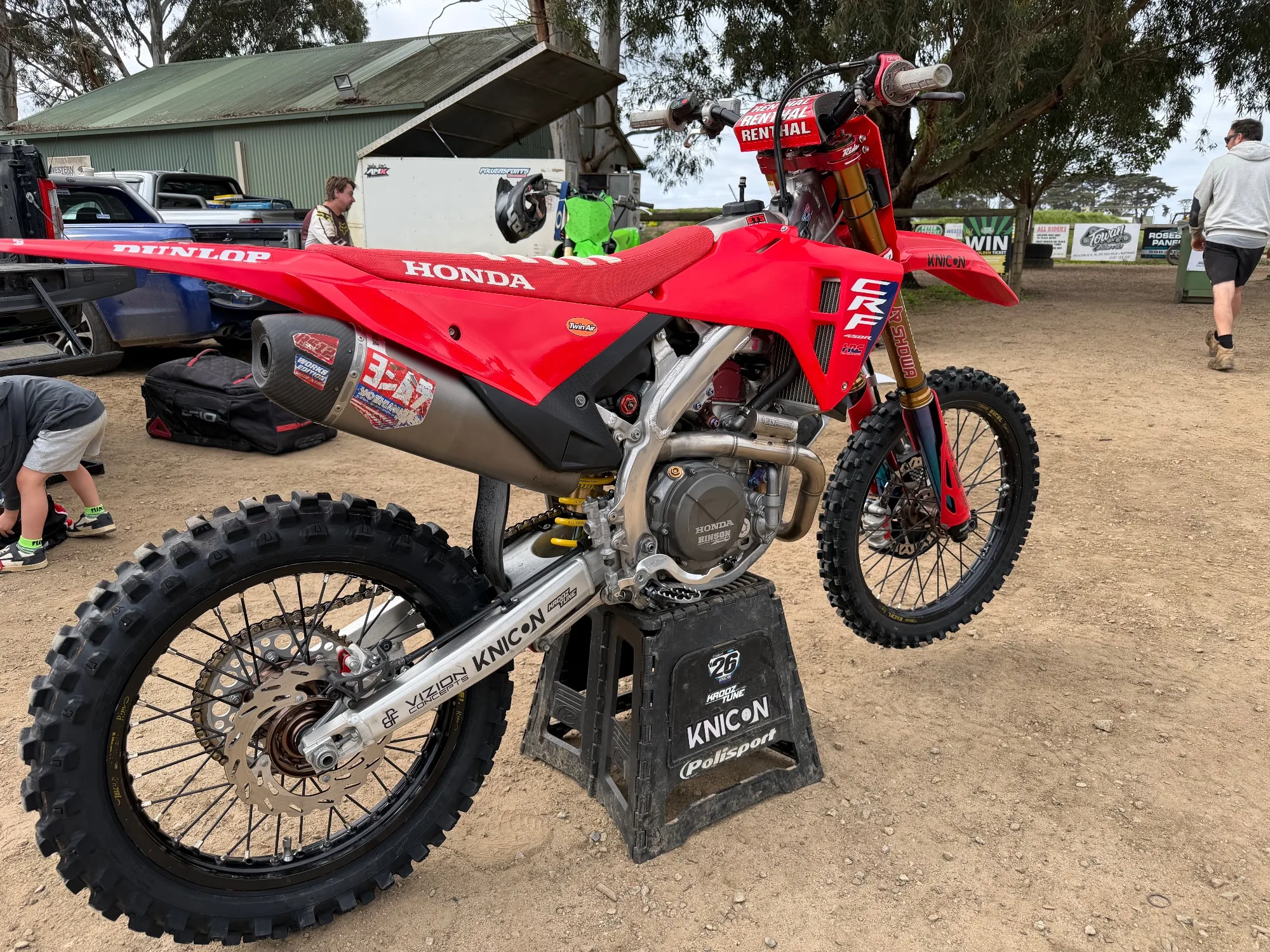 2026 Honda CRF450RWE Works Edition — photo 1 of 6