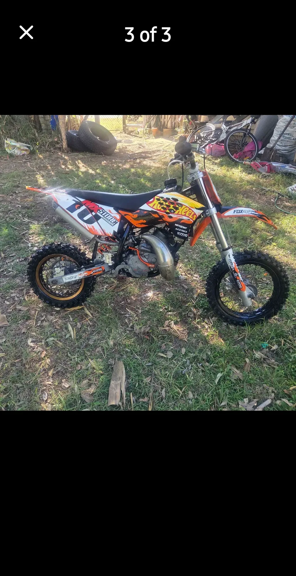 2010 KTM 50 SX — photo 1 of 3
