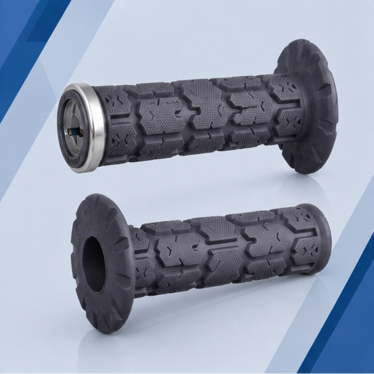 ODI MX Rogue Lock-On Grips Graphite