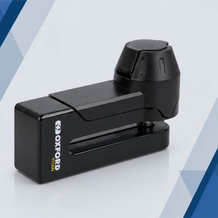 Oxford Titan 10mm Pin Disc Lock Black