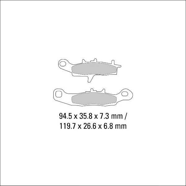 FDB2080SG G244/309 Disc Pads Stockman