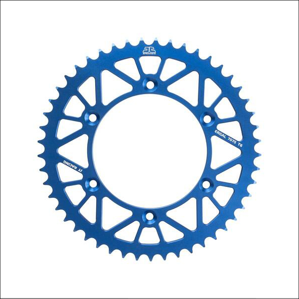 JT Alloy Racelite 49T Sprocket - Blue