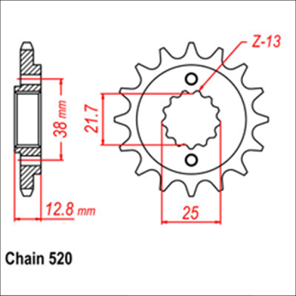 JT Front Sprocket