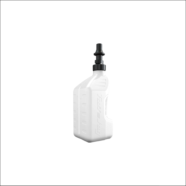 Tuff Jug Gen 3 10L White Black Ripper Cap Fuel Can
