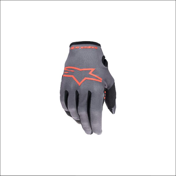 Alpinestars Gloves Neon Red Youth