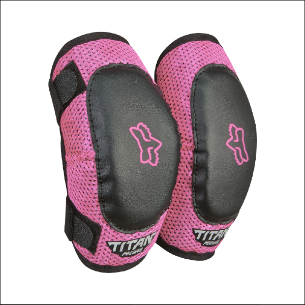 Fox Kids Titan Elbow Guard - Black/Pink