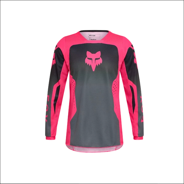 Fox Youth Girls 180 Shield Jersey - Black/Pink