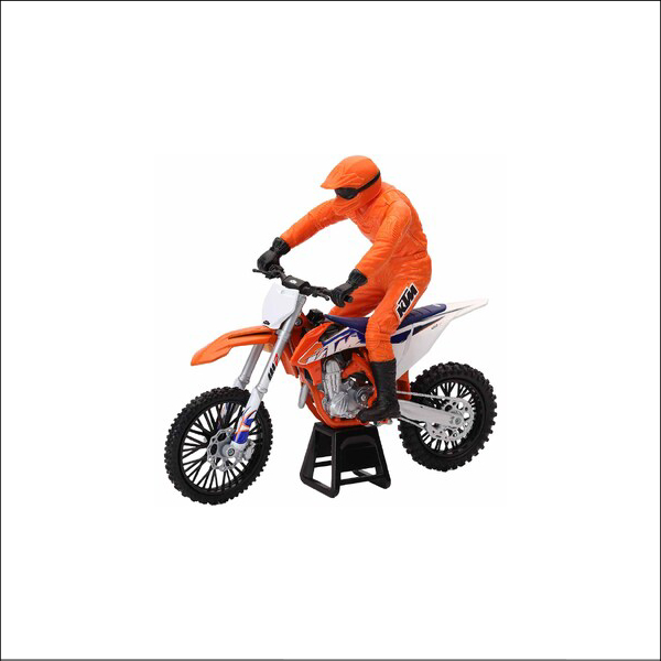 1:12 KTM 450 SX-F Model with Rider
