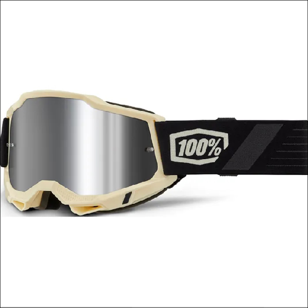 100% Accuri 2 Goggles Waystar - Mirror Silver Lens