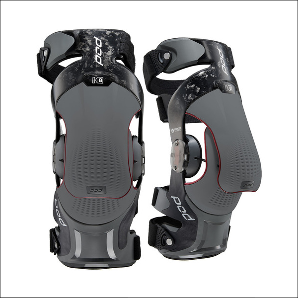 POD K8 3.0 Knee Brace Right Carb/Graph (Size L)