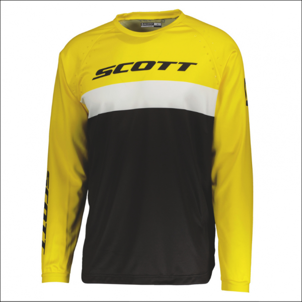 Scott Jersey 350 Swap EVO - Black/Yellow