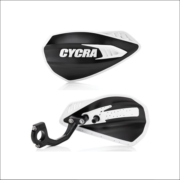 Cycra Handguards Cyclone Universal - Black/White