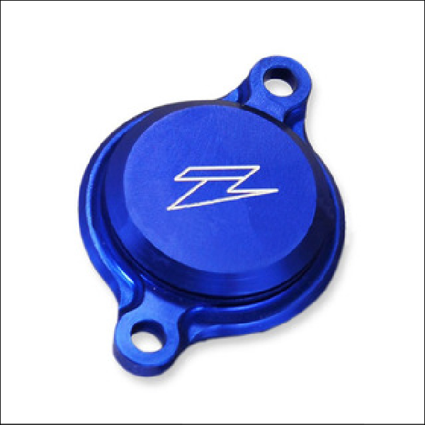 Zeta Oil Filter Cover Blue YZ450F 10-22