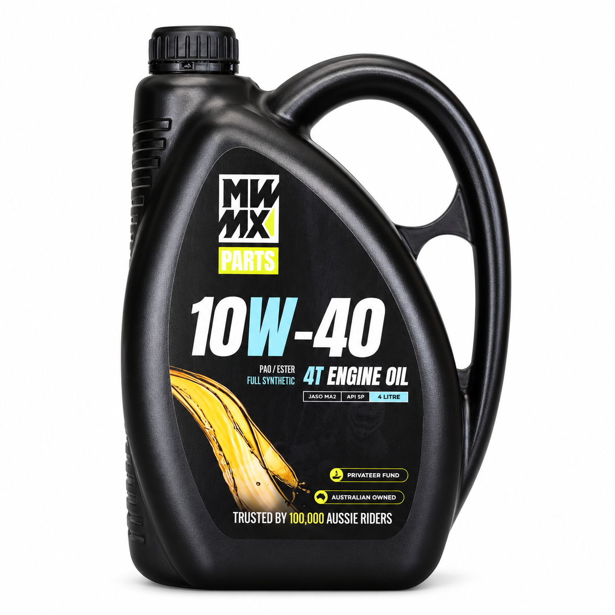 MWMX Parts 4T Engine Oil 10W-40 4L